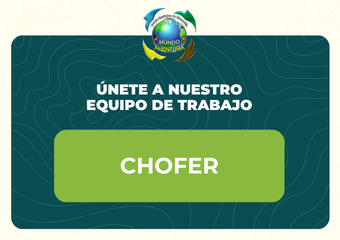 Vacante Chofer - Mundo Aventura Mazamitla